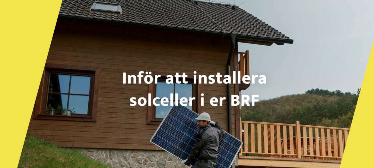 Installera solceller BRF