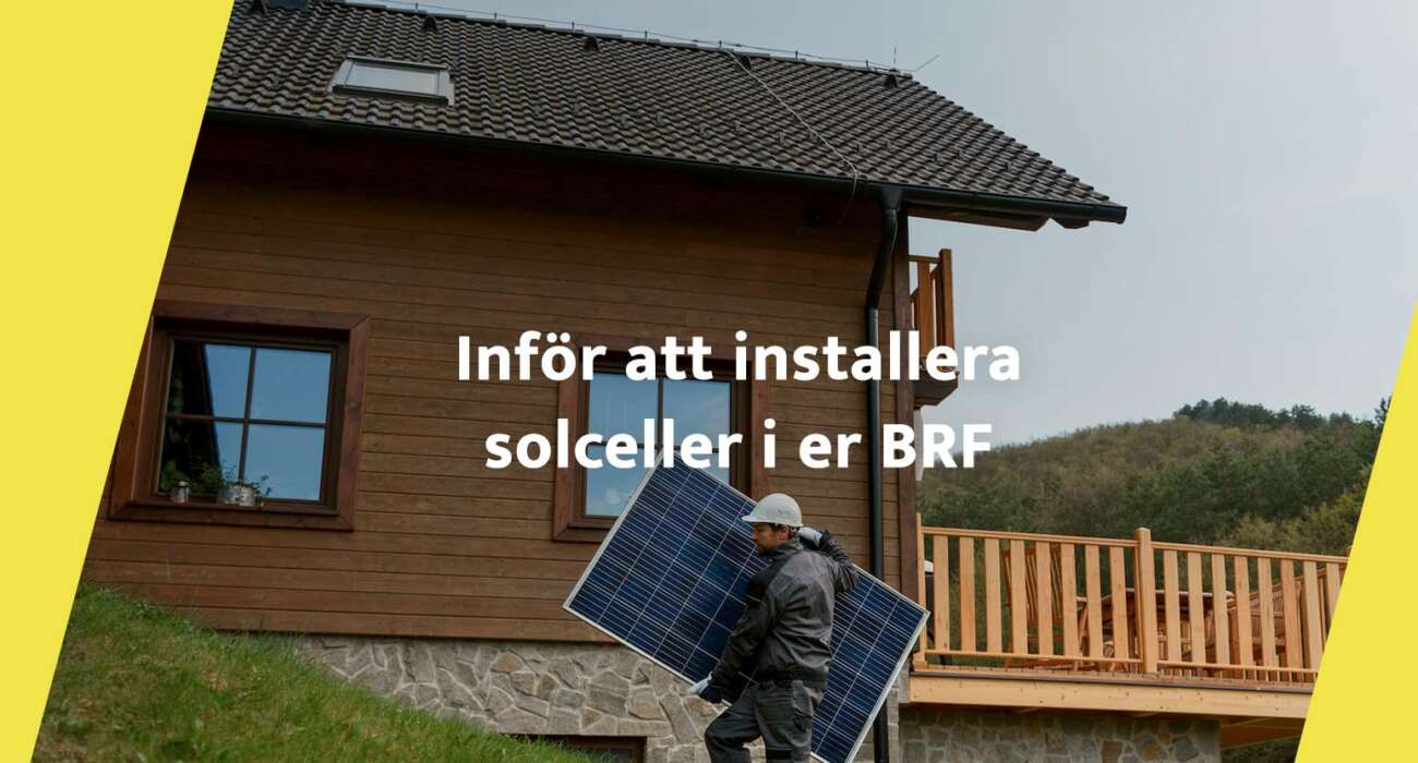 Installera solceller BRF
