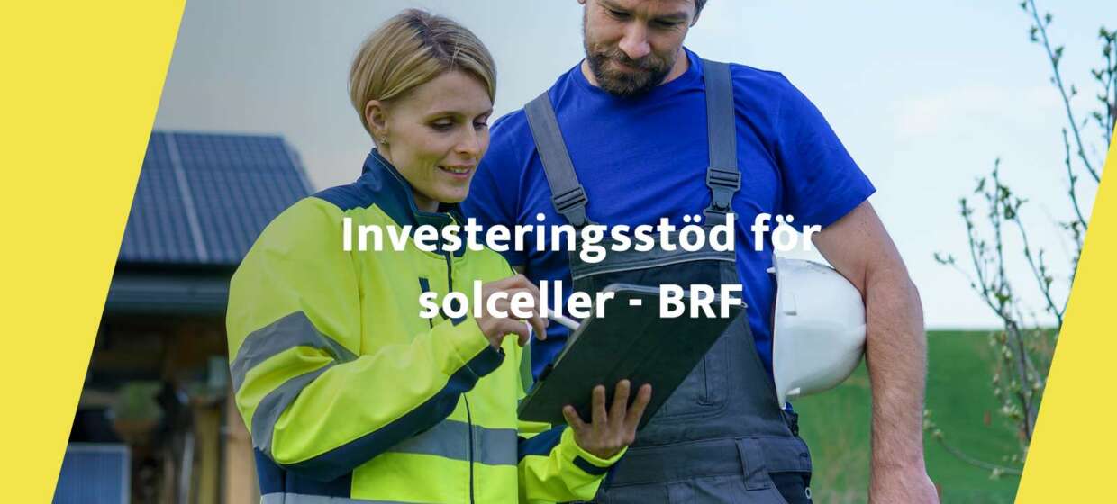 Investeringsstöd solceller BRF